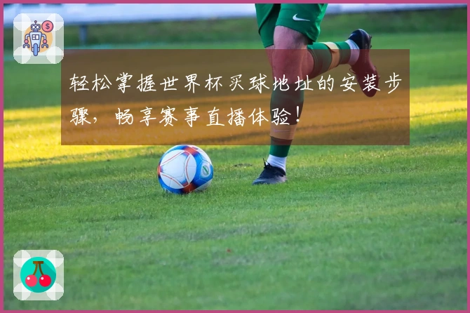 轻松掌握世界杯买球地址的安装步骤，畅享赛事直播体验！